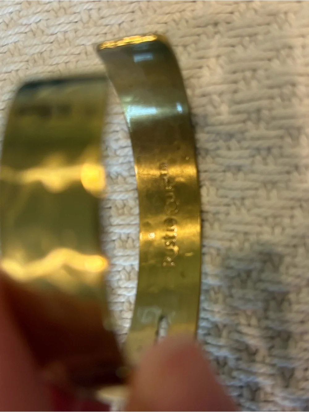 Rustic Cuff Gold Cross Cuff Bracelet